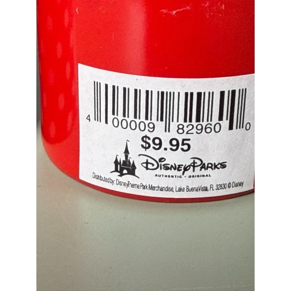 Disney‎ Parks Mickey Minnie Mouse Salt Pepper Shakers Ceramic Set New Tags